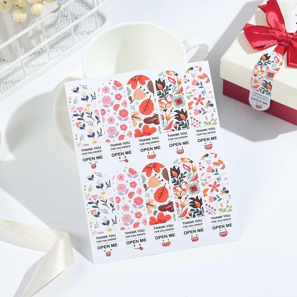 100 Sticker Dán Hình Chữ Thank You 2 * 7cm