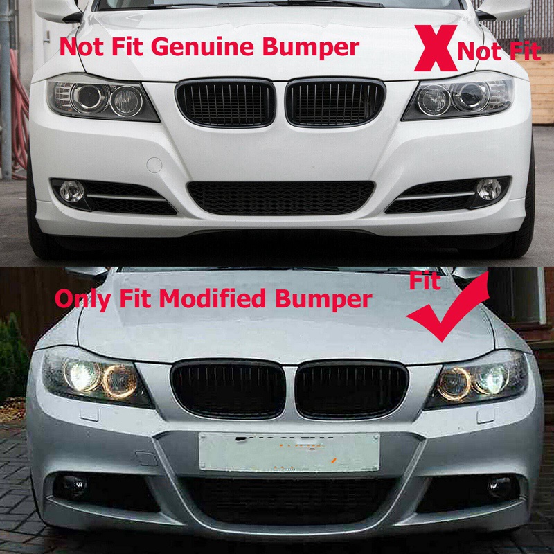 Cặp Vỏ Bọc Đèn Sương Mù Trước Không Có Bóng Đèn Cho BMW E60 E90 E92 E93 M-Tech