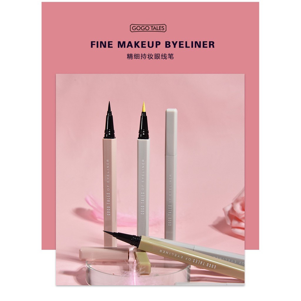 Gogo Tales [Hàng mới về] Bút Kẻ Mắt Nước Lâu Trôi Chống Thấm Nước Nhanh Khô Gogo Tales | BigBuy360 - bigbuy360.vn