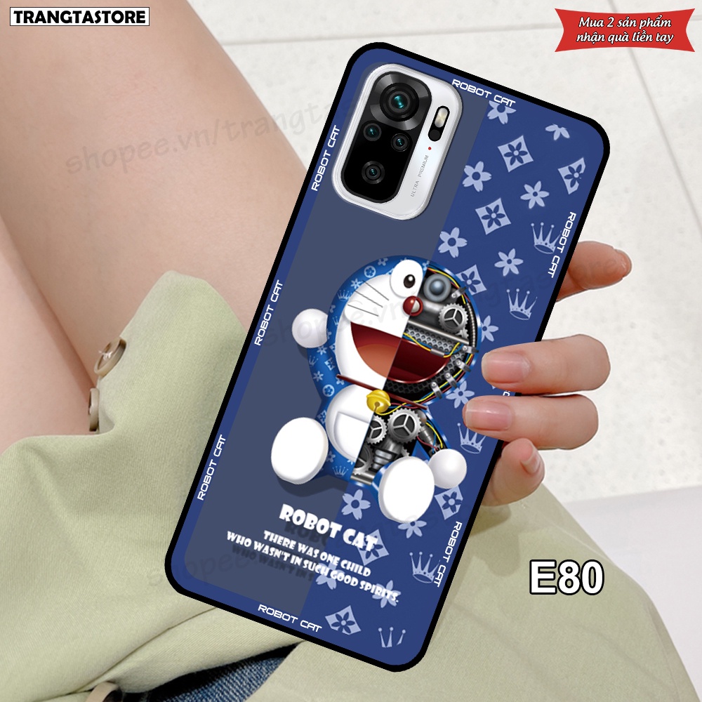 Ốp Xiaomi Redmi Note 10 4G/5G - Note 10s -  Note 10 Pro in hình gấu Bearbrick,Metal Style,Doremon siêu dễ thương chất lư