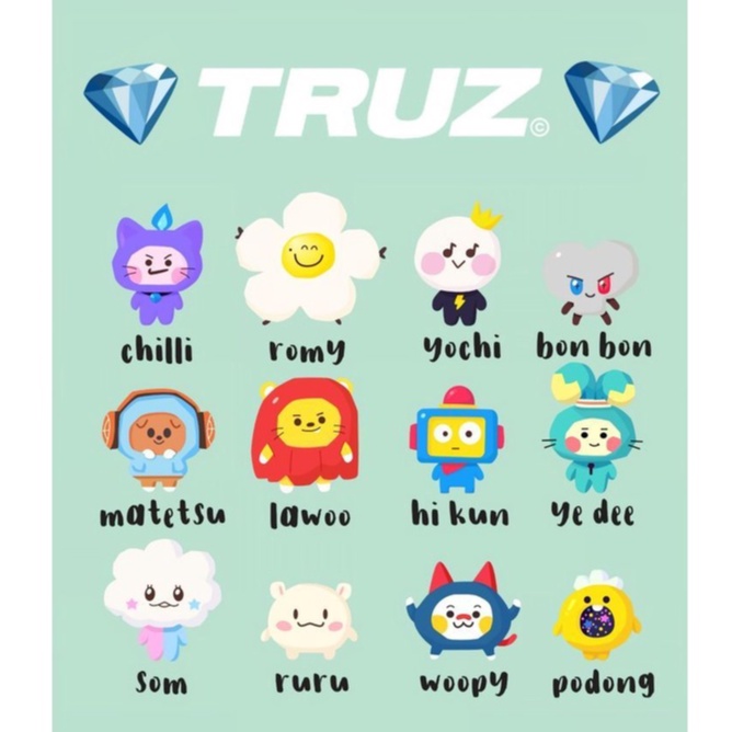Móc Khóa Truz Treasure Hikun