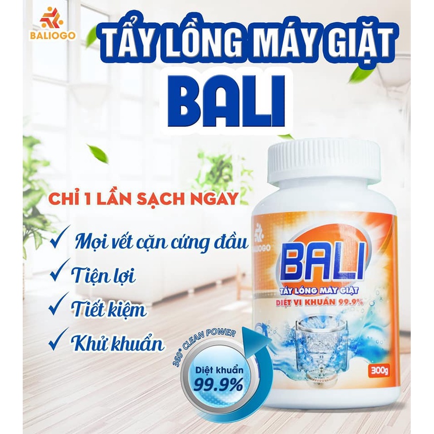 Nước Tẩy Lồng Máy Giặt Bali - Nước Tẩy Công Nghệ Nhật Bản Siêu Sạch