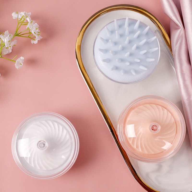 Lược Silicone Dùng Gội Đầu Đa Năng Thiết Kế Nhỏ Gọn Và Tiện Lợi