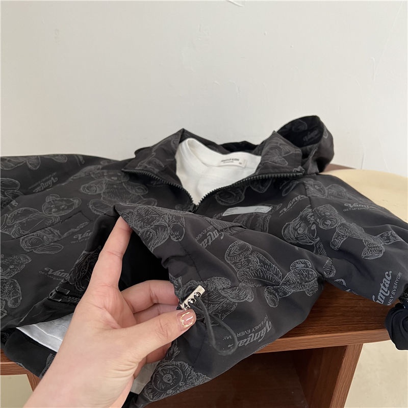 Áo Khoác Có Mũ Trùm Thời Trang Mùa Xuân Dành Cho Bé Trai 2022