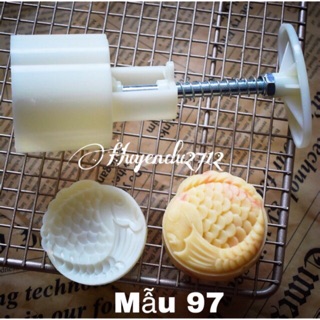 Khuôn trung thu 2019 - 1 mặt cá chép 50g mẫu 97