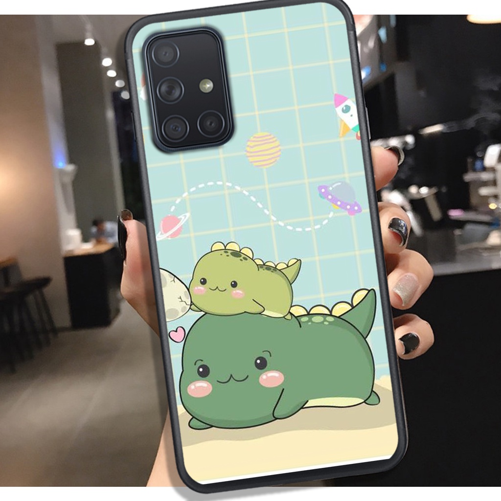 [HOT]ỐP SAMSUNG A31 - A51 -A71 - M51 , IN HÌNH KHỦNG LONG CHIBI SIÊU DỄ THƯƠNG.