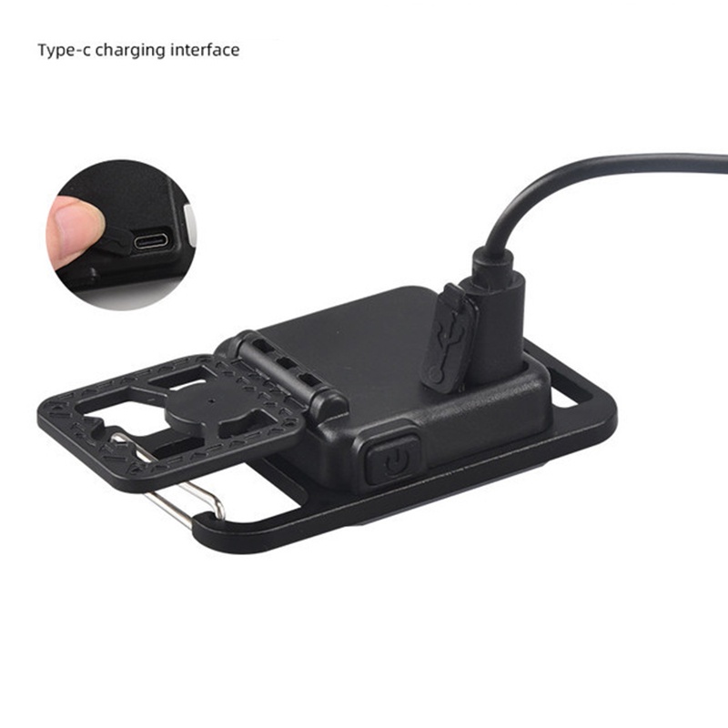 1 Set Đèn LED COB Từ Tính Có Ba Chế Độ Sáng/ USB Mini Đa Năng Cho Hoạt Động Ngoài Trời