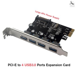Card Mở Rộng Pci-E Sang 4 Cổng Usb 3.0