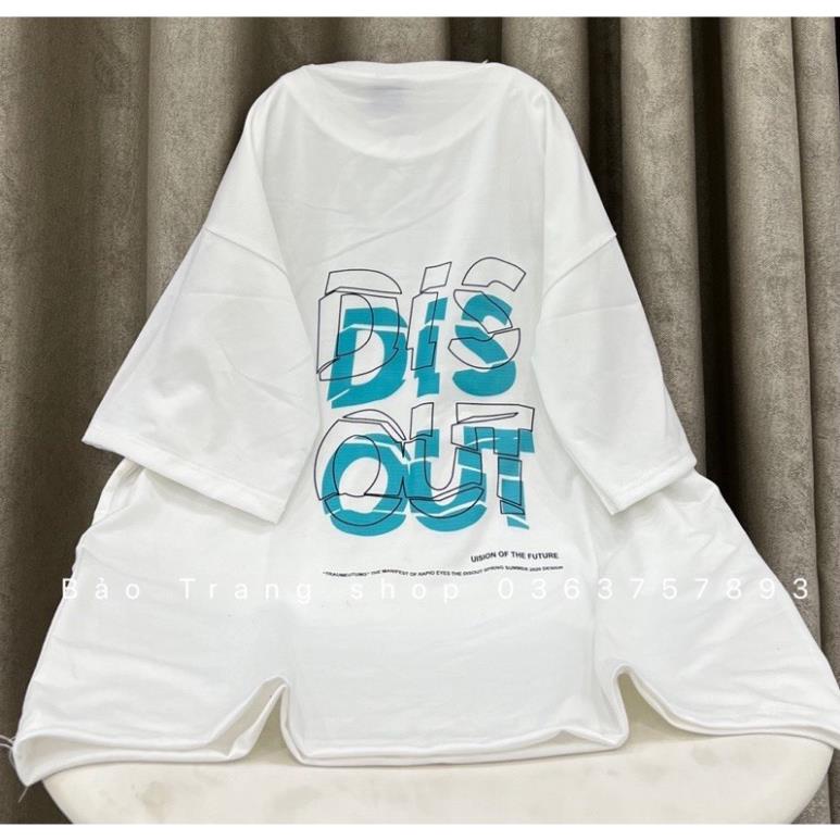 Áo Thun Nam Nữ  Form Rộng Hàn Quốc Disout Vải Dày Mịn Thoáng Mát Thiết Kế Thời Trang Kiểu Dáng Năng Động Trẻ Trung