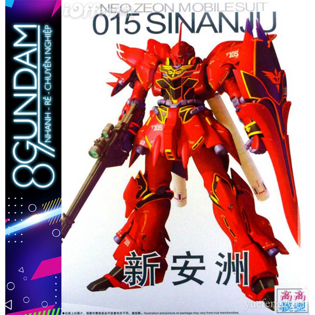 Mô Hình Lắp Ráp Gundam MG Sinanju ver.Ka (TT Hongli)