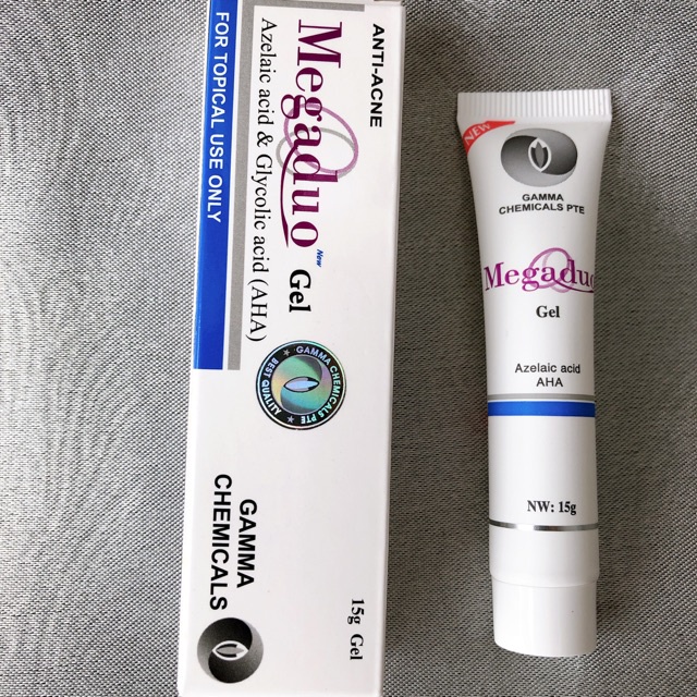 Megaduo Gel 15g AHA và Plus Retinal 1.0 - Giảm Mụn Thâm, Trứng Cá, Dưỡng Da - Intima Official