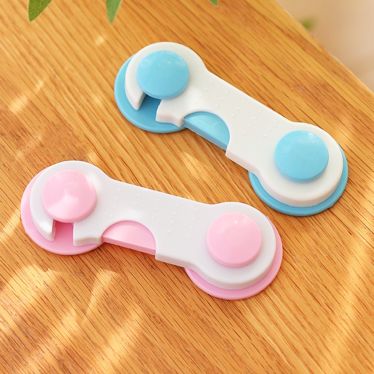 Khóa Cửa Tủ / Tủ Lạnh / Ngăn Kéo Bảo Vệ An Toàn Cho Bé Chống Kẹp Tay Đa Năng