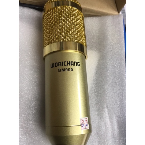 Mic Thu Âm BM900 Waichang, Hát Karaoke, Thu Âm Cực Tốt -dc3406