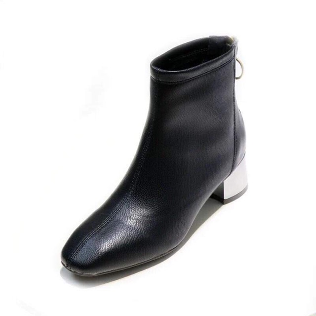 Bốt gót vuông 4cm