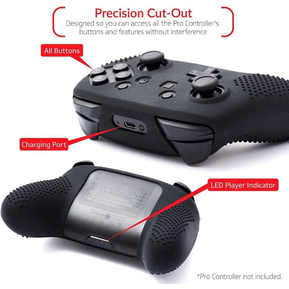Bọc tay cầm có gai phần chuôi cho tay cầm Pro Controller - máy chơi game Nintendo Switch