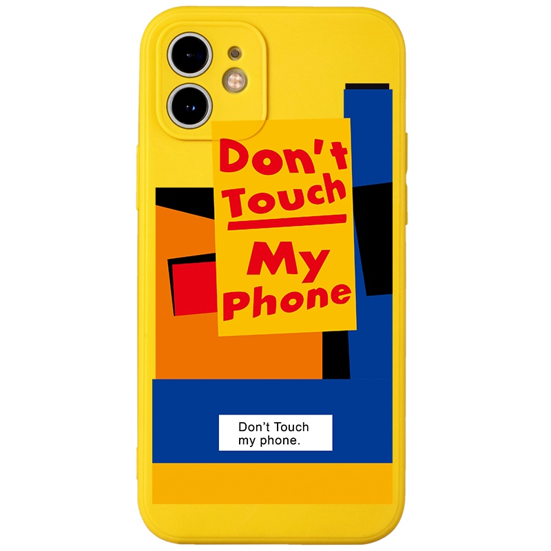 Ốp lưng JURSUE chống bẩn hình dễ thương đẹp ngộ nghĩnh cho iPhone 13 12 11 Pro Max SE 2020 X XR XS ip 8 7 6 6S Plus Y38