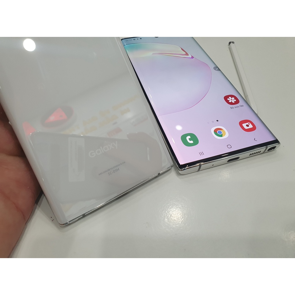 Điện thoại Samsung Galaxy Note 10 Plus Nhật Zin Ram 12GB Bộ nhớ 256GB Snapdragon 855 | Kèm Phụ Kiện