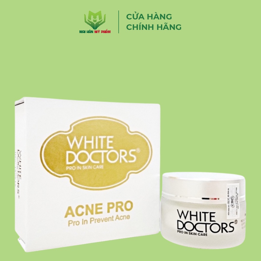 Kem ngừa mụn mờ sẹo thâm White Doctors Acne Pro 25g - Mỹ Phẩm Mai Hân
