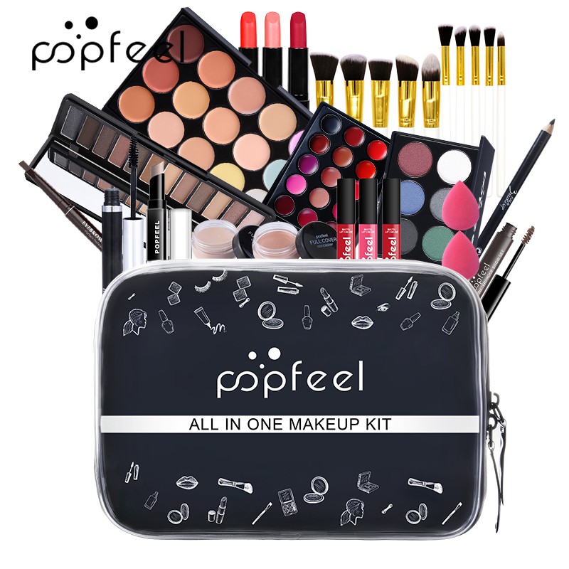 (Hàng Mới Về) Bộ Mỹ Phẩm Trang Điểm Chuyên Nghiệp Popfeel (Caun) Thương Hiệu Popfeel (Kit003B) | BigBuy360 - bigbuy360.vn