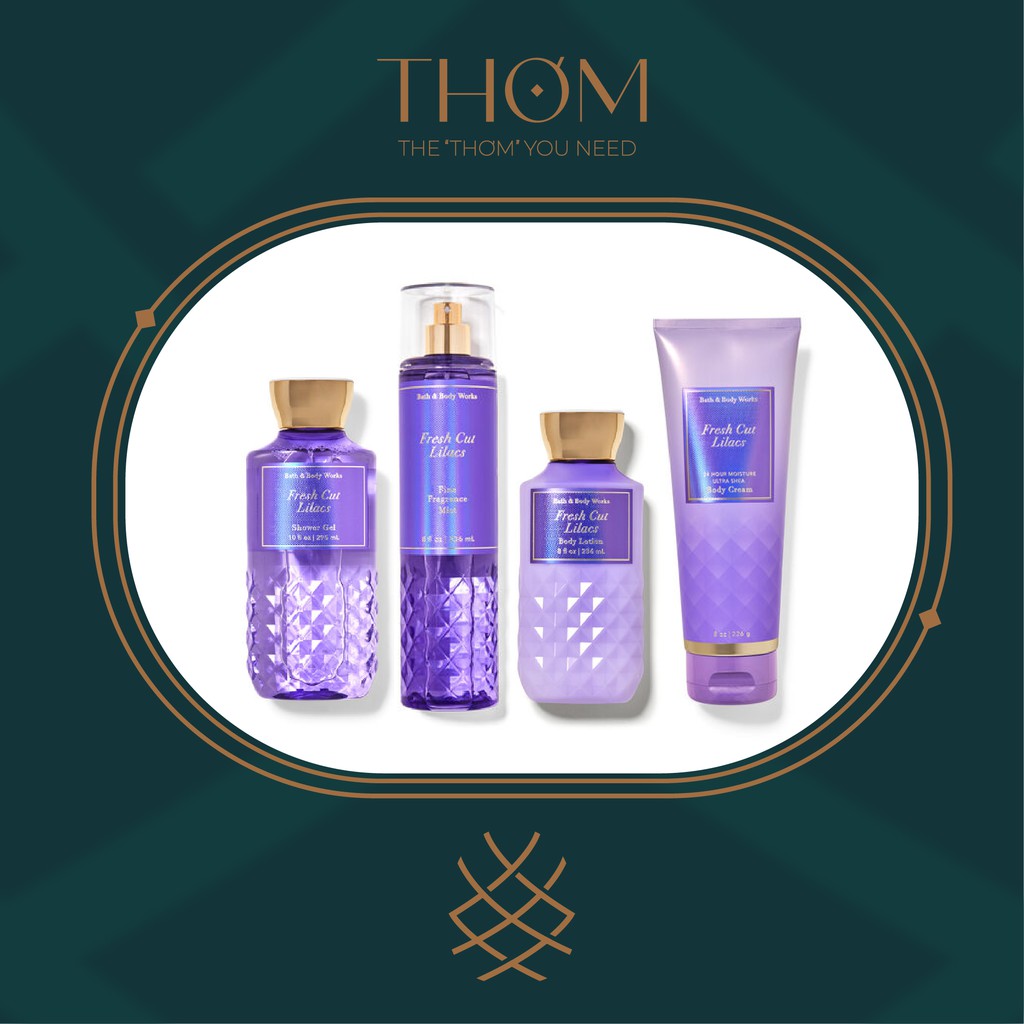 FRESH CUT LILACS  | Sản Phẩm Tắm Dưỡng Xịt Thơm Toàn Thân Bath & Body Works