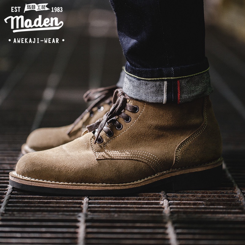 MADEN Hàng Mới Về Giày Bốt Nam Cổ Thấp Thời Trang Anh Quốc Mới Mùa Thu Mới M430
