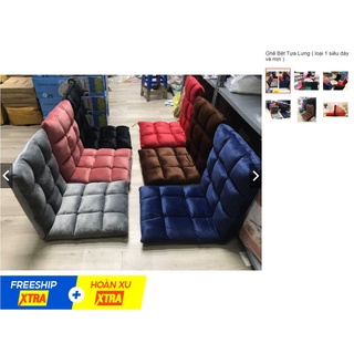 Ghế Bệt Tựa Lưng ( loại 1 siêu dày và mịn )