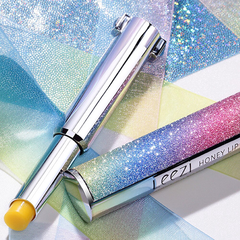 Son môi dưỡng ẩm Leezi đổi màu lâu trôi thiết kế vỏ màu cầu vồng đáng yêu | BigBuy360 - bigbuy360.vn