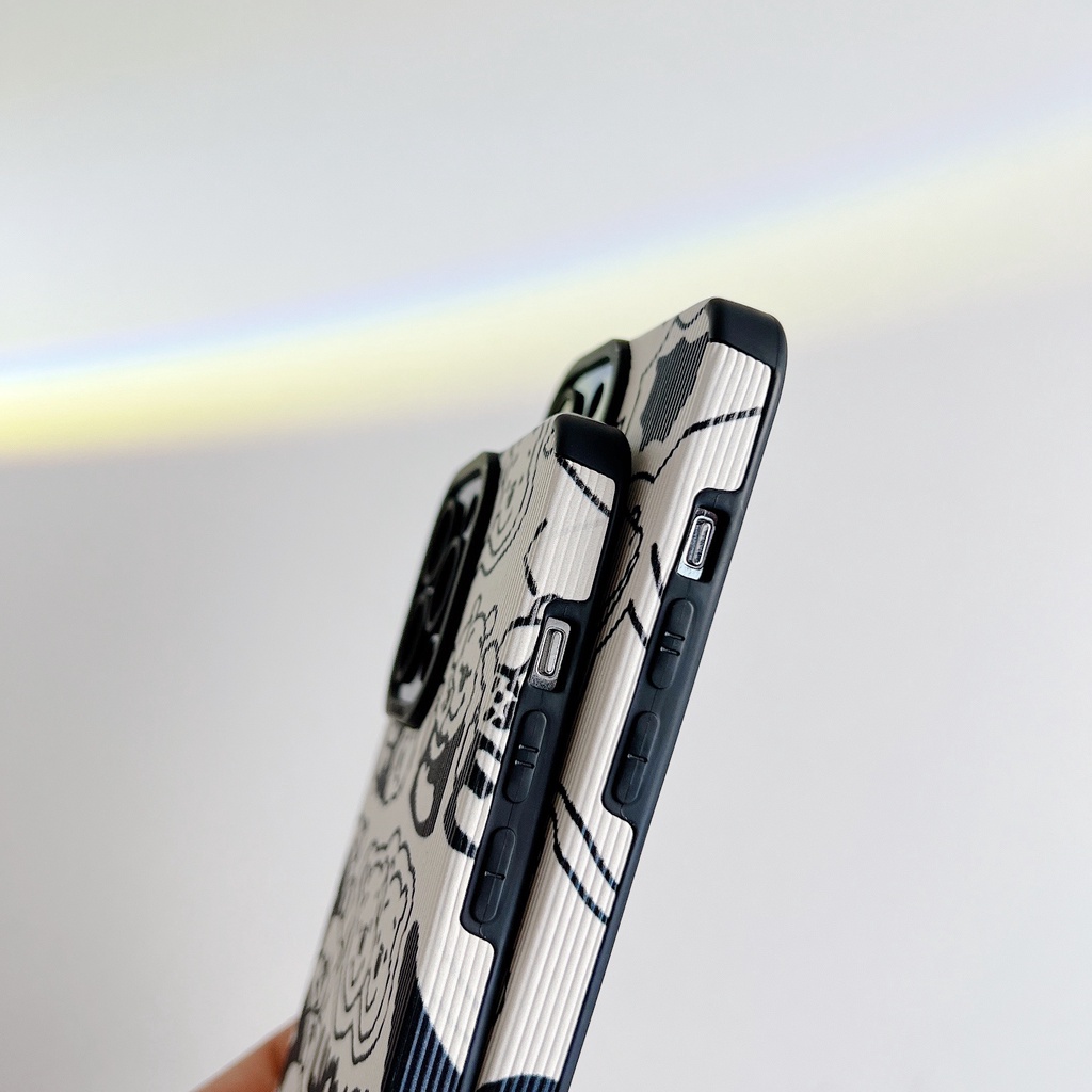 Ốp Điện Thoại Da Hình winnie the pooh Cho iphone 13 Pro Max i13 13pro 11 Pro Max i11 X XR Xs Max 7 plus 8 plus 12Pro 12 Pro Max