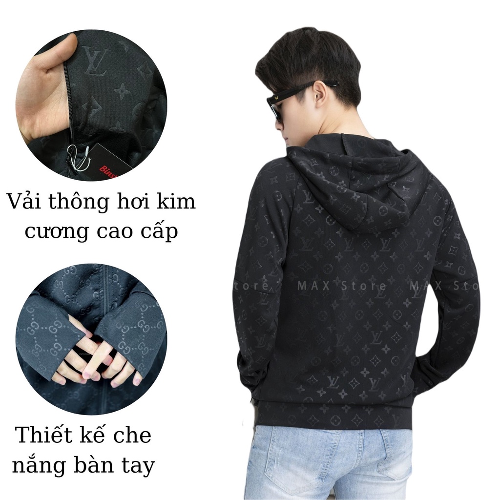 Áo chống nắng namGIÁ TẠI XƯỞNGáo chống nắng dập vân CM STORE chất thông hơi cao cấp, ĐẸP - RẺ và THỜI THƯỢNG