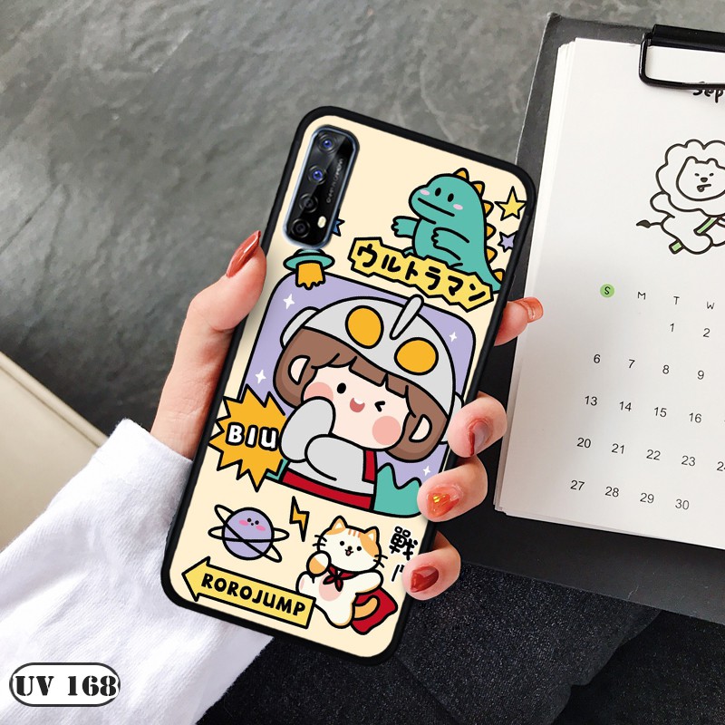 Ốp lưng nhám Realme 7 - in hình