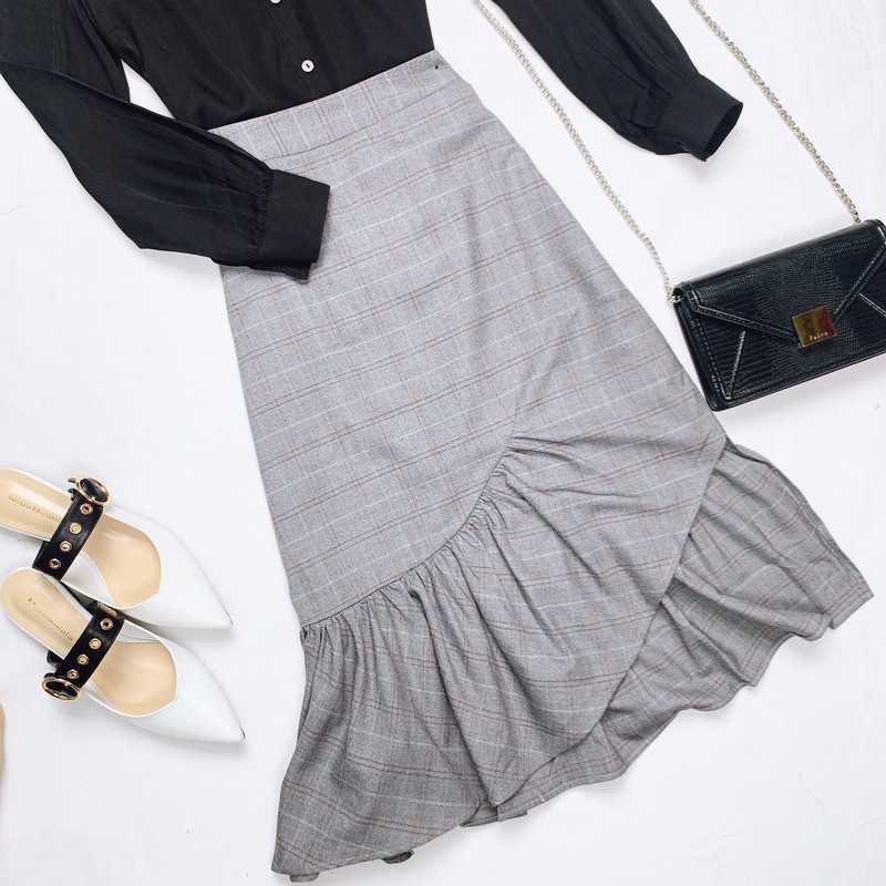 [ HOT TREND] Chân váy đuôi cá SAII chân váy dài dáng xoè gấu bèo trẻ trung CV056 | BigBuy360 - bigbuy360.vn