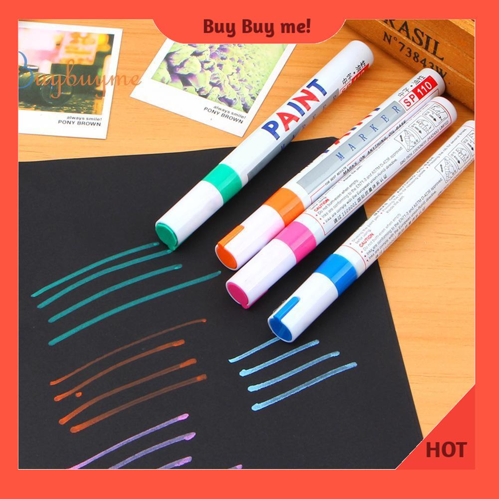 Permanent Paint Marker Pen Kids DIY Drawing Pen Office School Supplies