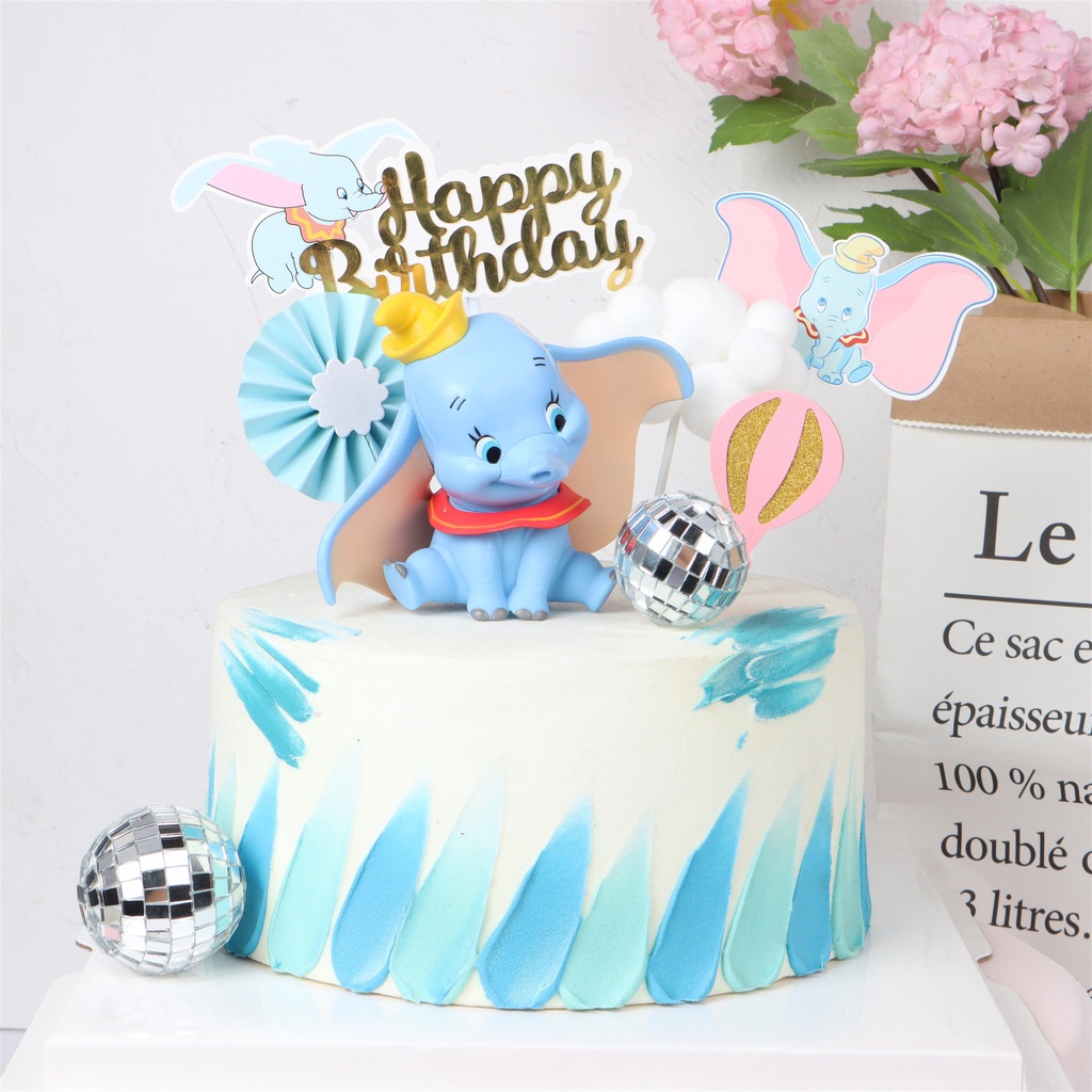 Mô Hình Đồ Chơi Nhân Vật Hoạt Hình Disney Mickey Minnie Pikachu Dumbo Trang Trí Bánh Sinh Nhật Cho Trẻ Em