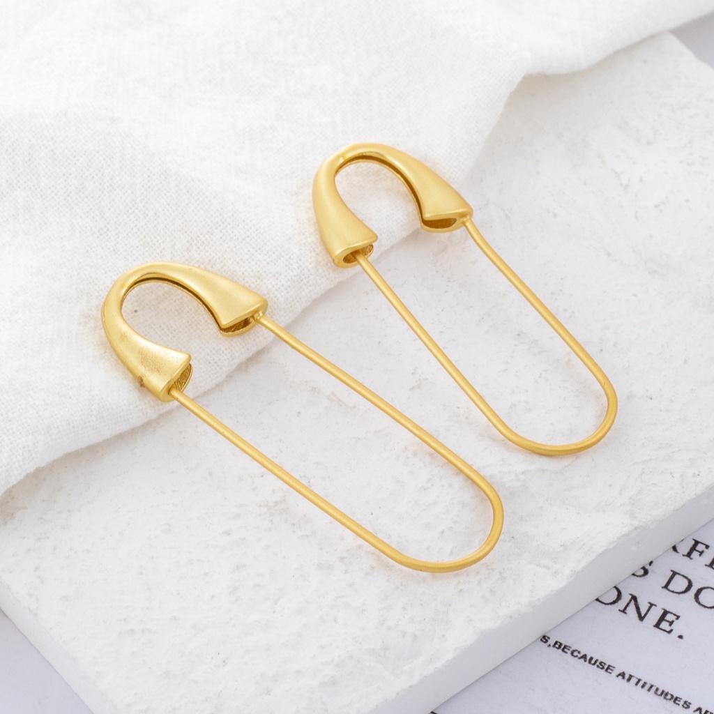Ghim Cài Áo Bằng Đồng Mạ Vàng 18k diy Kiểu Dáng Đơn Giản Sang Trọng