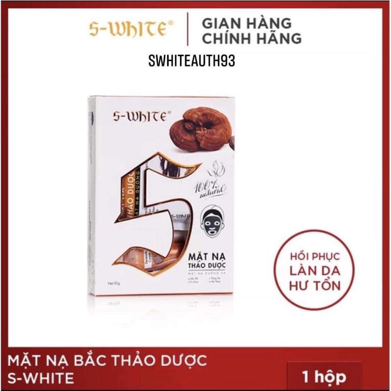 Nạ bắc trắng da thảo dược swhite chính hãng ( Hạn sử dụng mới 2025)