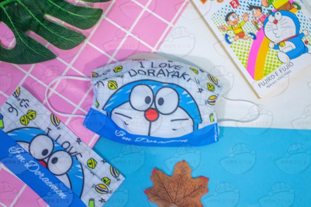 KHẨU TRANG VẢI NGỪƠI LỚN DORAEMON DOREMON | BigBuy360 - bigbuy360.vn