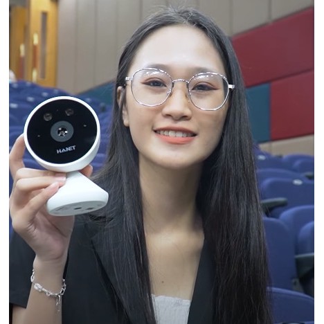 Camera Wifi ⭐FREE SHIP⭐ Camera HANET AI CAMERA HA1000 - Camera Thông Minh Trí Tuệ Nhân Tạo - Chấm Công Khuôn Mặt