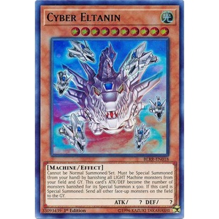 Thẻ bài Yugioh - TCG - Cyber Eltanin / BLRR-EN018'