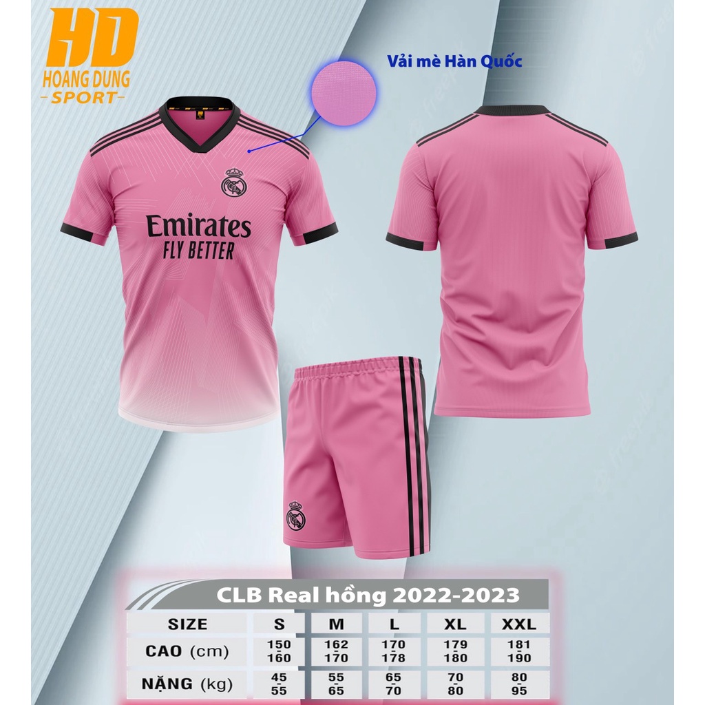 Quần áo Đá Banh CLB Real Tím