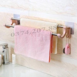 Móc treo khăn nhà tắm nhà bếp không cần khoan vít