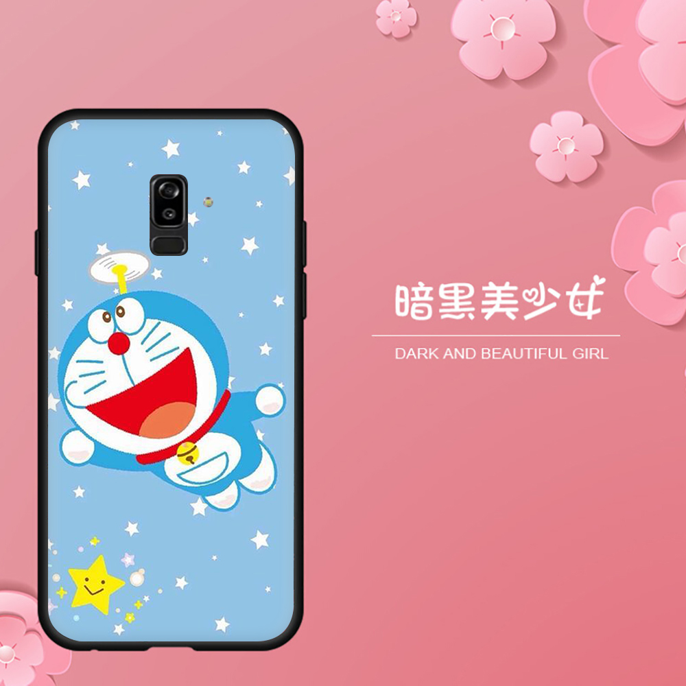 Ốp Lưng Tpu Mềm Chống Rơi In Hình Doraemon Cho Samsung J7 Prime J7 Core J7 Pro J730 J7 J8 2018