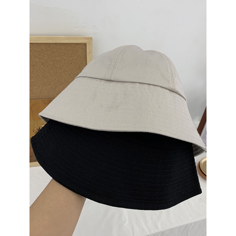 Mũ tai bèo mỏng màu đen thời trang Nhật Bản