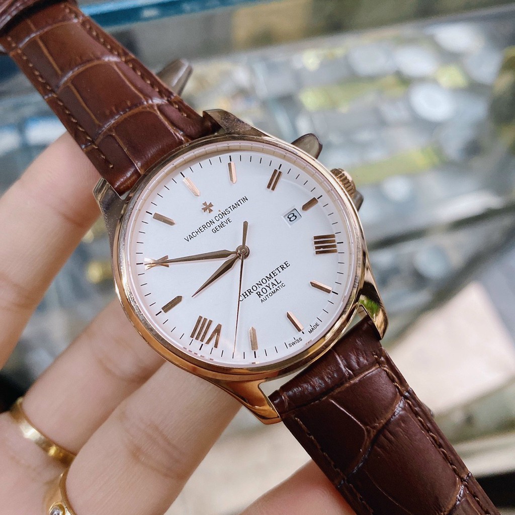 [New] Đồng Hồ Automatic Nam Vacheron_constantin Cao Cấp - Size 42mm