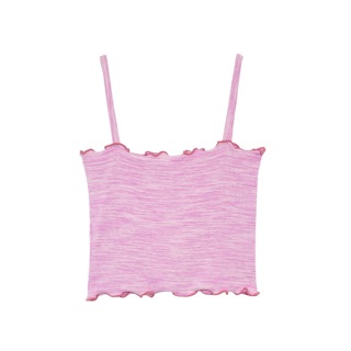 Áo thun hai dây dáng croptop
