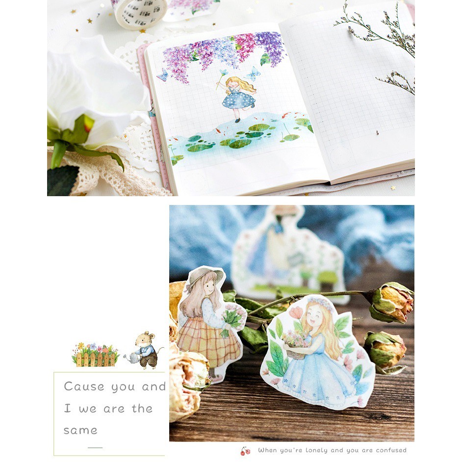 Băng dính washi tape trang trí planner WT101