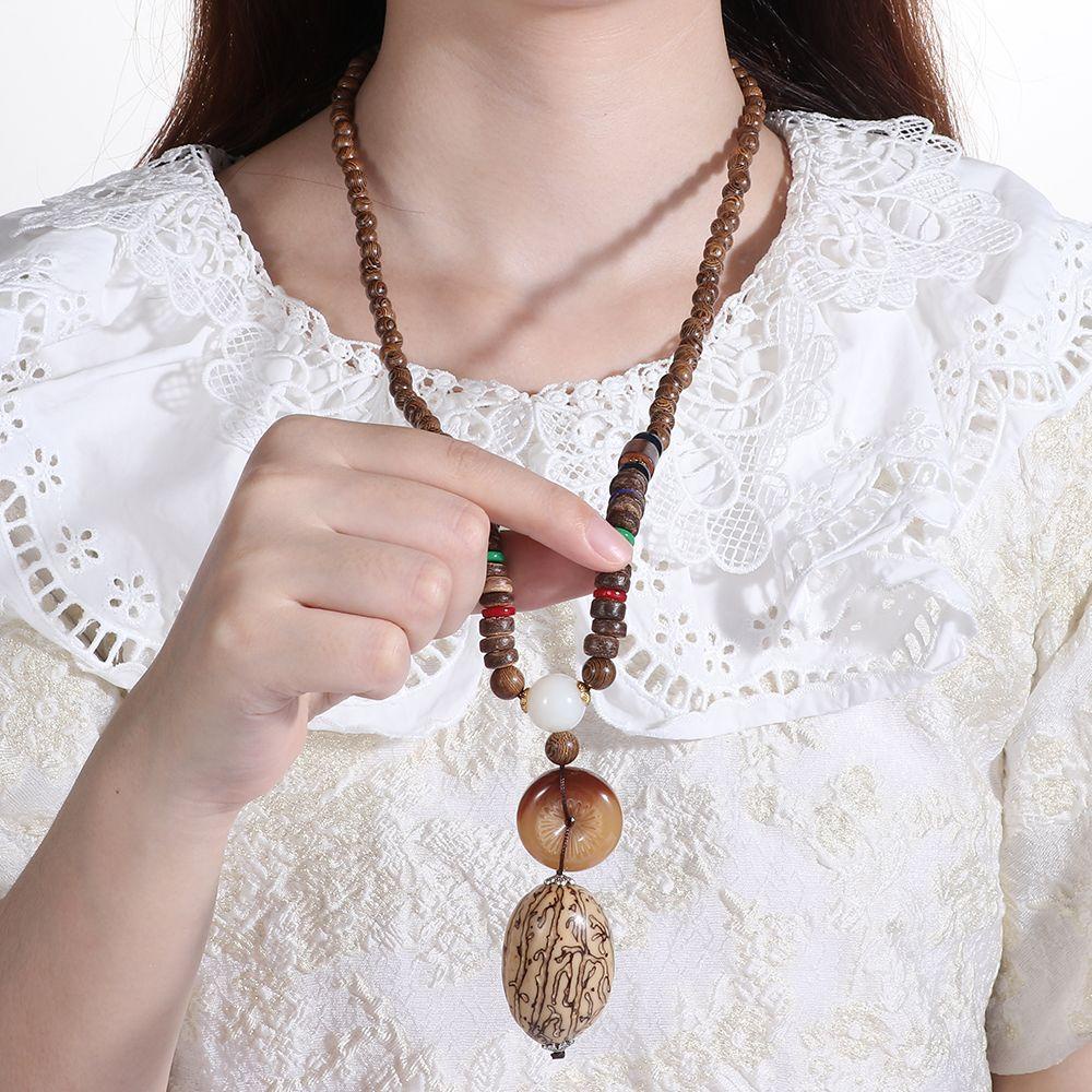 EUCA Vòng cổ Phật Giáo Phong Cách Vintage