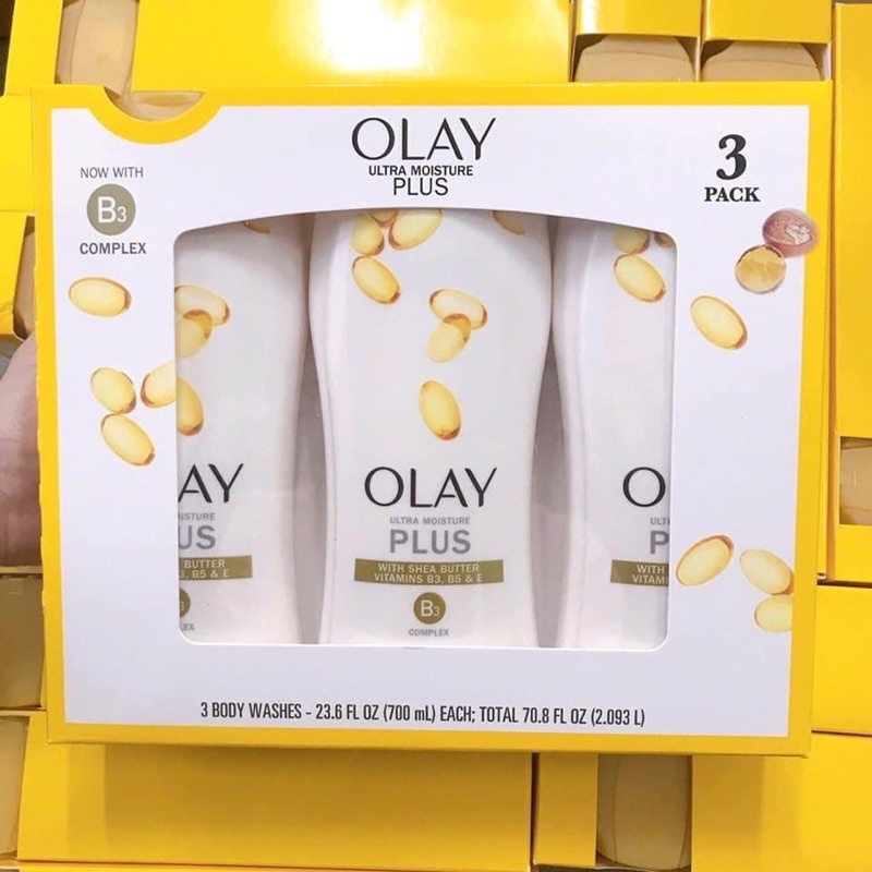 [HÀNG MỸ] Sữa tắm Olay vàng Sữa Hạnh Nhân 700ml