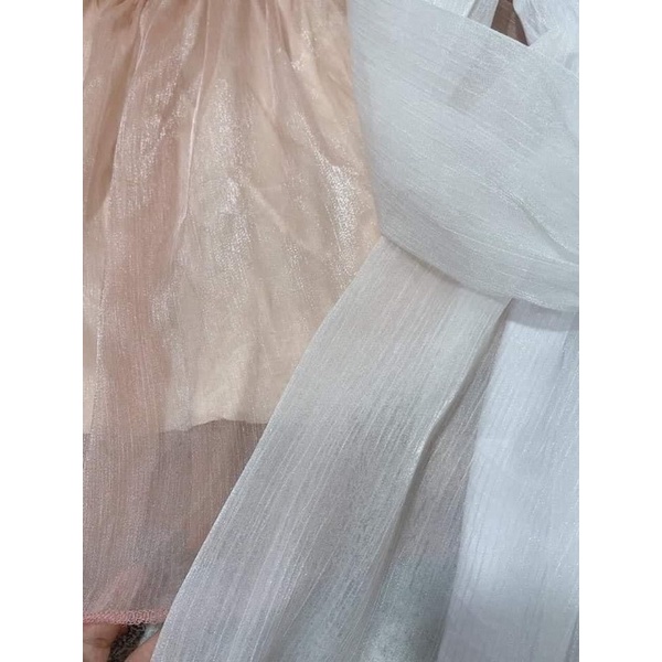 Áo trễ vai 2 lớp chun eo dáng xoè(Kèm ảnh thật và video) | BigBuy360 - bigbuy360.vn