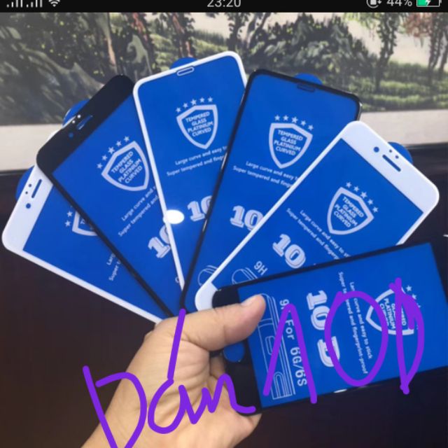 Kính phủ 10D cho iPhone 7 Plus