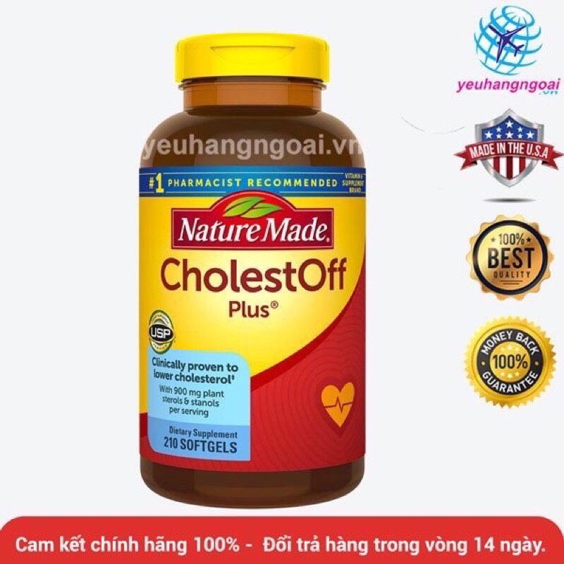 Viên uống  Cholestoff Plus 210 viên